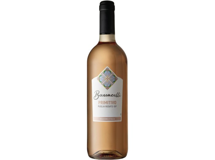 Primitivo Puglia rosato IGP Baroncelli Selezione D'Italia 2025 75 cl CARx6