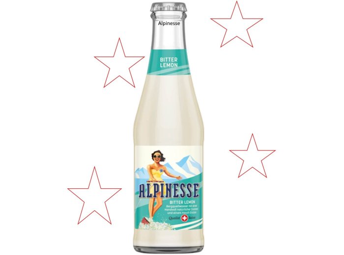 Alpinesse Bitter Lemon Glas 20 cl HARx30