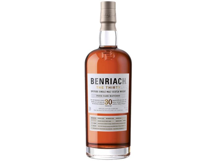 Benriach The Thirty 30 Year Old Single Malt Scotch Whisky 70 cl CARx2
