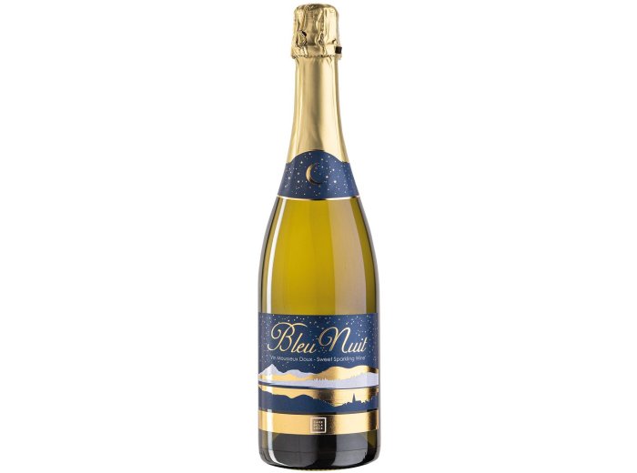 Bleu Nuit vin mousseux Romand Doux La Côte 75 cl CARx6
