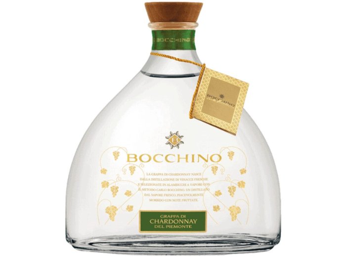 Bocchino Grappa di Chardonnay Bianca 70 cl CARx6