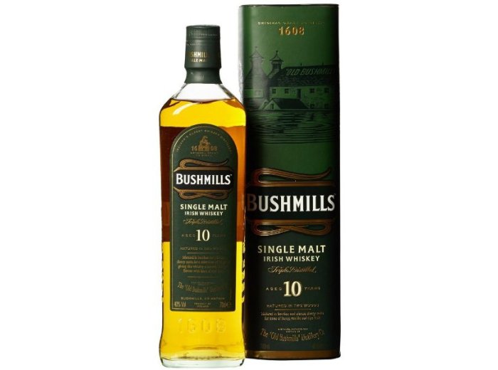 Bushmills Single Malt 10 years 70 cl CARx6