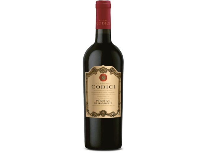 Codici Masserie Primitivo di Manduria 2024 75 cl CARx6