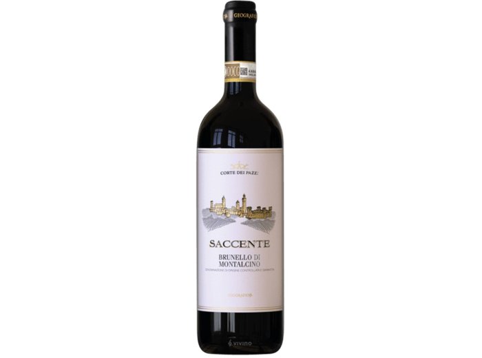 Geografico Corte dei Pazzi Saccente Brunello di Montalcino DOCG 2019 75 cl CARx6
