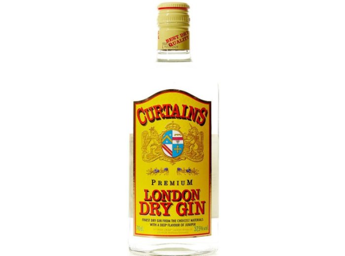 Gin Curtain`s 70 cl CARx6
