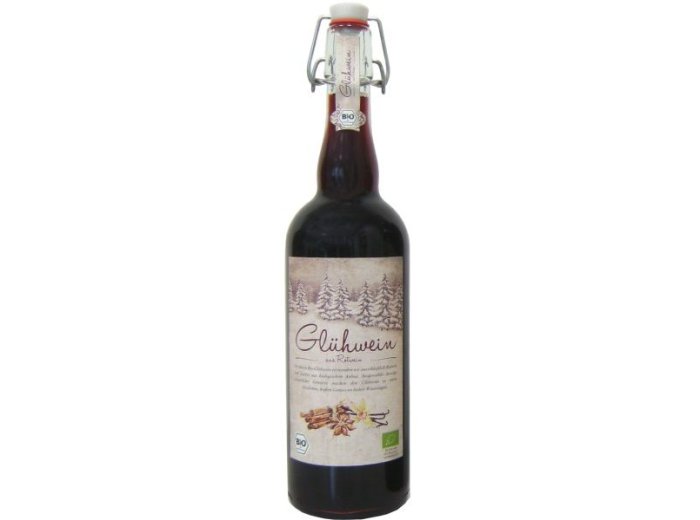 Glühwein mit Rotwein Bio 75 cl CARx6