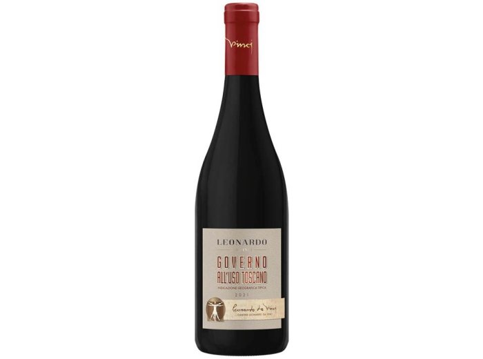 Governo Toscana IGT All`Uso Vitruviano Leonardo da Vinci 2024 75 cl CARx6