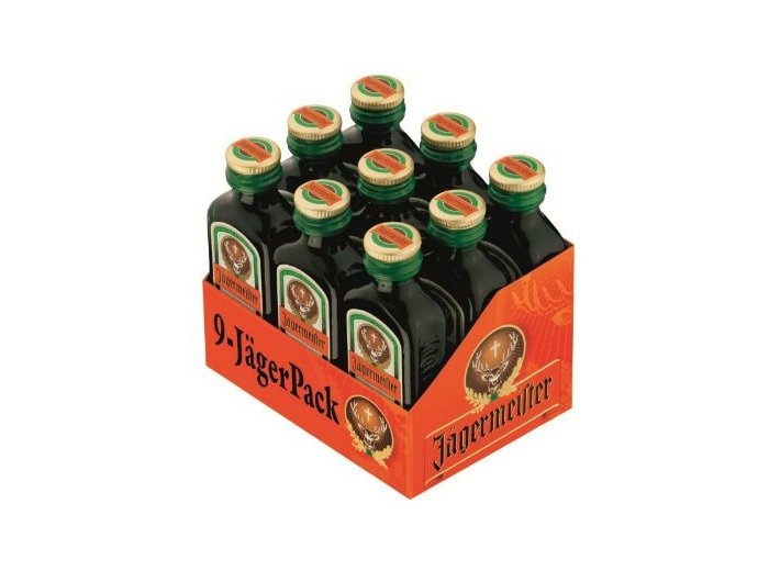 Jägermeister 9er Pack CARx1