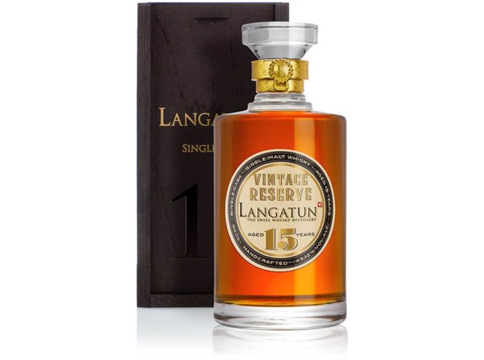 Langatun Vintage Reserve 15 years Single Pinot Noir Cask No. 133 in Holzkiste 50 cl CARx6