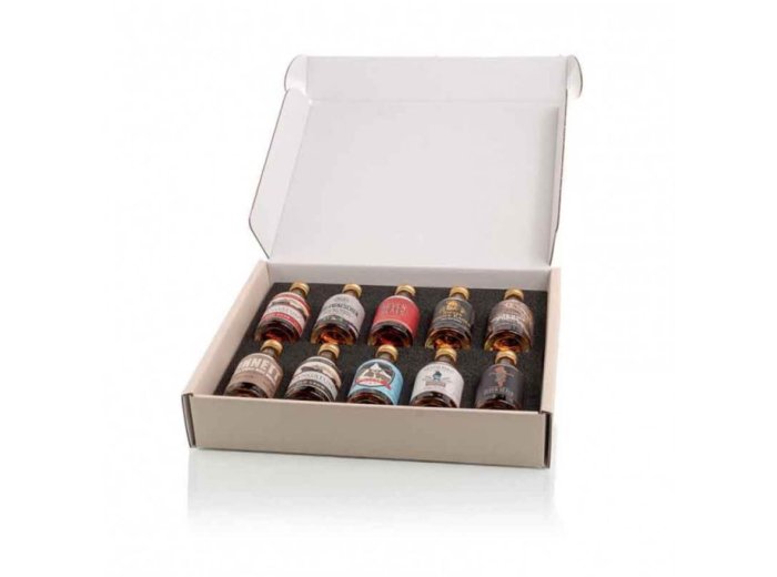 Langatun Whisky Box Swiss Edition 10x5cl 5 cl