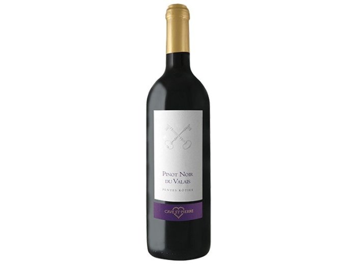 Les Clés de St-Pierre Pentes Rôties Pinot Noir du Valais AOC 2023 75 cl CARx6