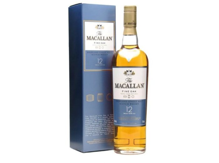 Macallan Fine Oak 12 years Triple Cask (Ersatz Fine Oak) 70 cl CARx6