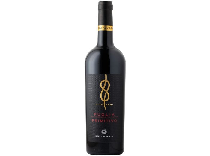 Otto Nodi Primitivo Puglia IGP Rosso Colle al Vento 2025 75 cl CARx6