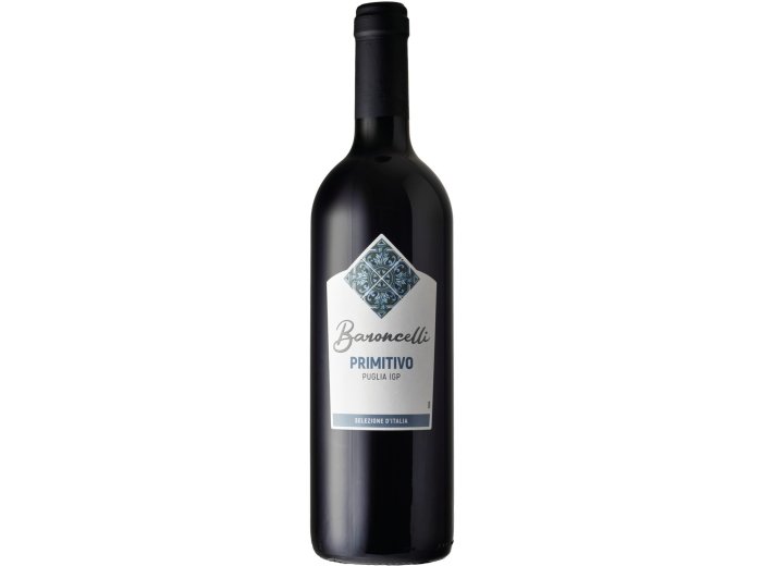 Primitivo Puglia IGP Baroncelli selezione d'Italia 2024 75 cl CARx6