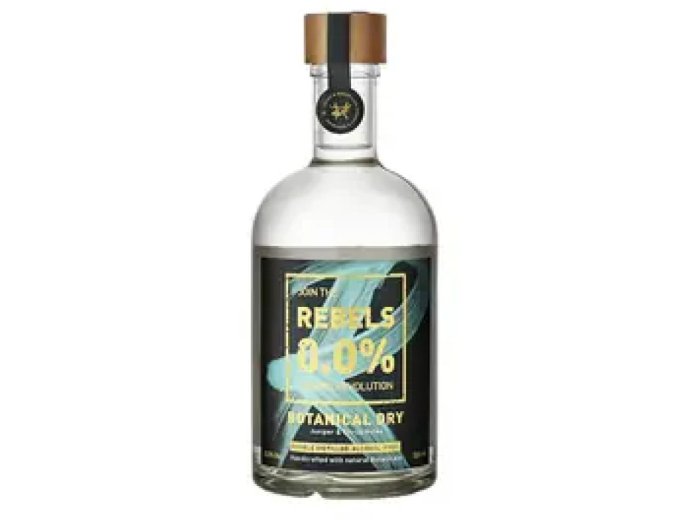 Rebels 0.0% Botanical Dry  (alkoholfreier Gin) 50 cl CARx6