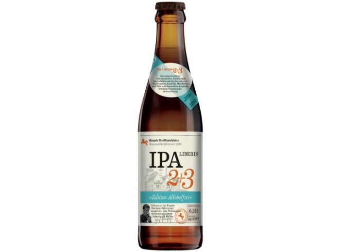 Riegele IPA Liberis 2+3 Alkoholfrei 33 cl CARx8