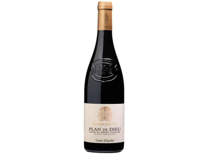 Saint-Mapalis Plan de Dieu Côtes du Rhône AOP 2023 75 cl CARx6