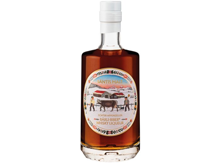 Säntis Malt Bärli-Biber Whisky-Liqueur 50 cl CARx6