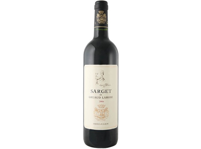 Sarget de Gruaud-Larose 2e vin de Château Gruaud-Larose Saint-Julien AC 2016 75 cl CARx12