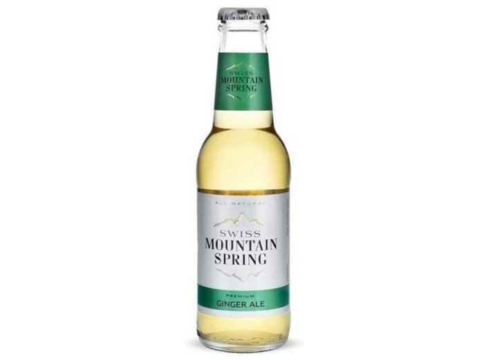 Swiss Mountain Spring All Natural Ginger Ale Glas 20 cl CARx24
