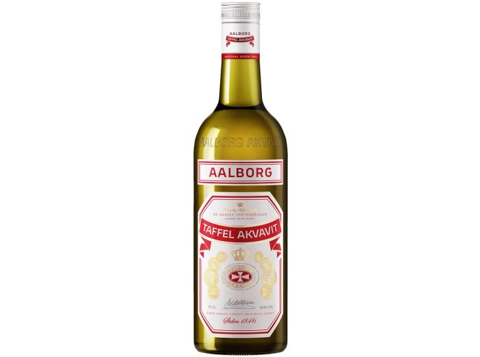 Aalborg Taffel Aquavit 70 cl CARx6
