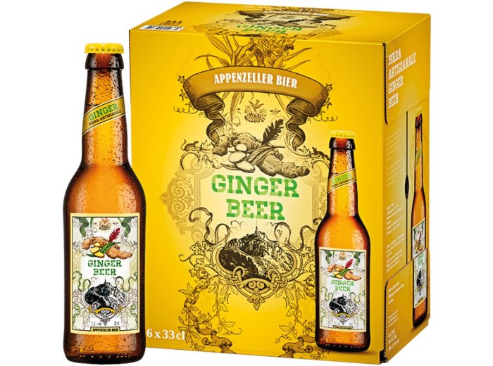 Appenzeller Ginger Beer 33 cl CARx6