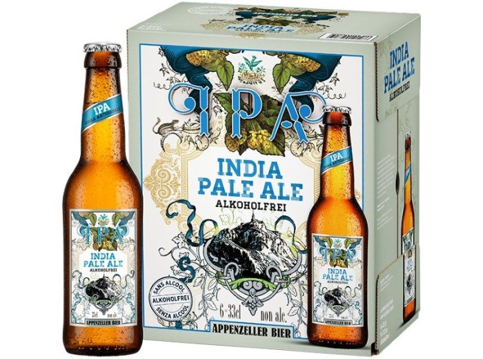 Appenzeller IPA Alkoholfrei 33 cl CARx6