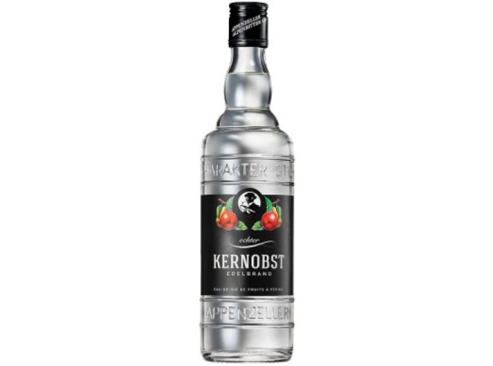 Kernobst Edelbrand aus Appenzell 50 cl CARx6