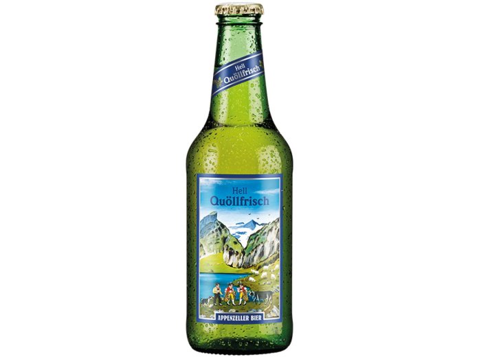 Appenzeller Quöllfrisch hell 33 cl CARx10