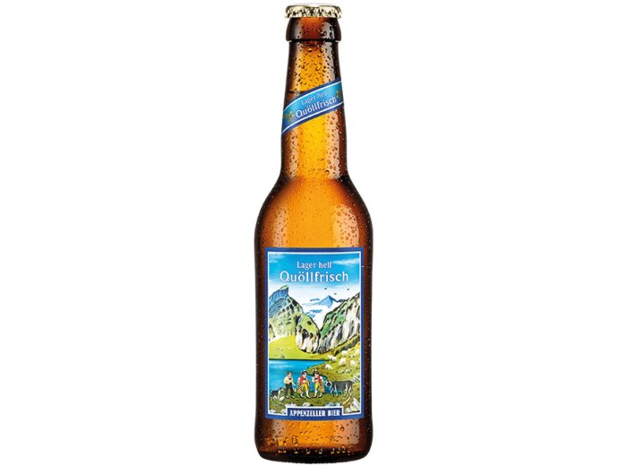 Appenzeller Quöllfrisch Hell 33 cl HARx24