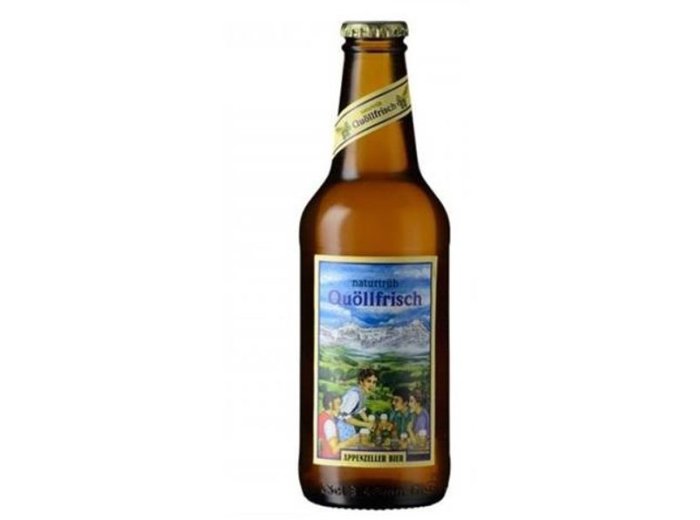 Appenzeller Quöllfrisch naturtrüb 33 cl CARx10