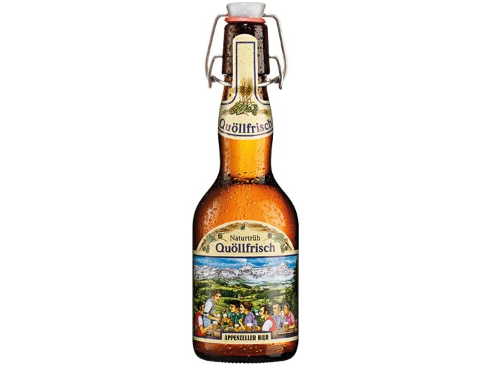Appenzeller Quöllfrisch naturtrüb 33 cl HARx20