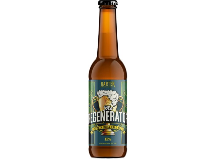 Barter Alkoholfrei Regenerator Sporty Indian Pale Ale Flaschen 33 cl CARx24