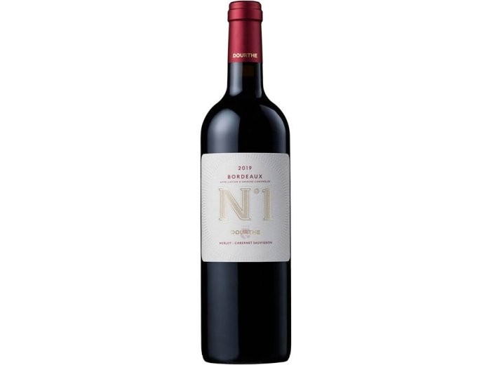 Bordeaux AOC Rouge Dourthe No 1 2024 75 cl CARx6