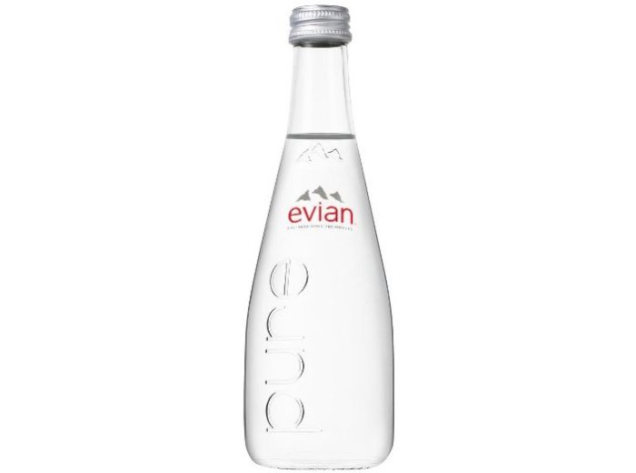 Evian Glas 33 cl Carx20
