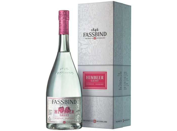 Fassbind Fine Eau-de-Vie Himbeergeist 70 cl CARx6
