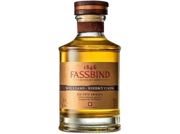 Fassbind Les Fûts Uniques Williams Whisky Cask 50 cl CARx6