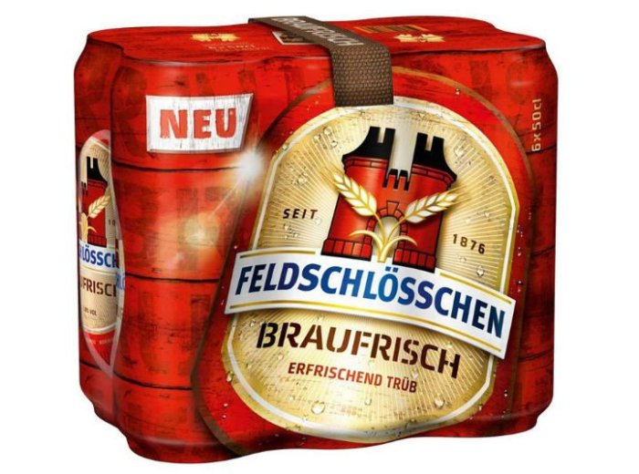 Feldschlösschen Braufrisch Dose 50 cl CARx6