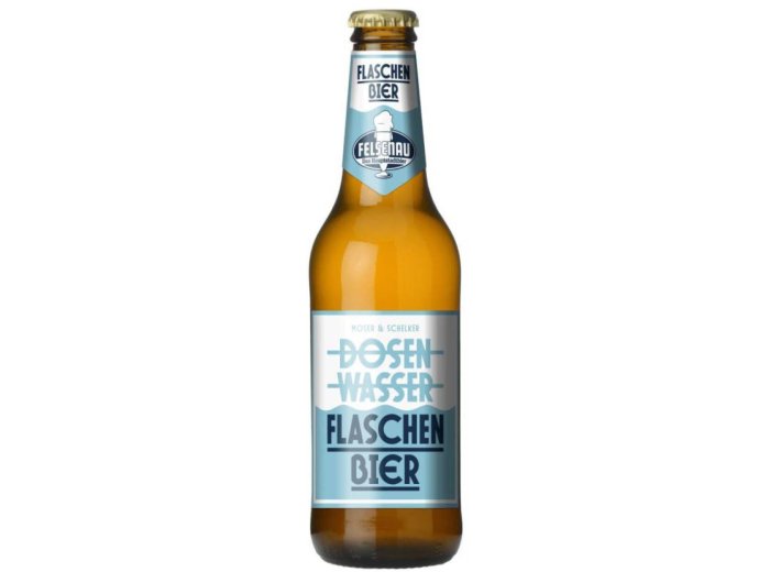 Felsenau Dosenwasser Flaschenbier "Moser & Schelker" 33 cl CARx4
