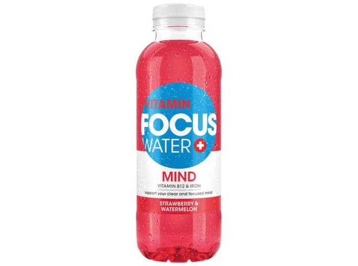 Focuswater Mind Erdbeere & Wassermelone PET 50 cl CARx24
