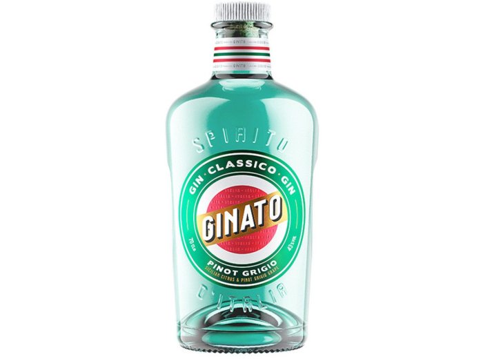 Gin Ginato Pinot Grigio & Sicilian Lemon 70 cl CARx6