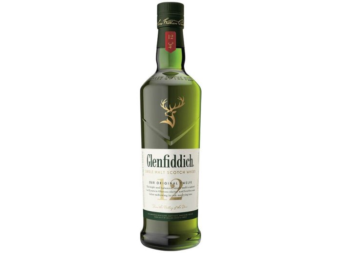 Glenfiddich 12 Year Old Our Original Twelve Single Malt Scotch Whisky 70 cl CARx6