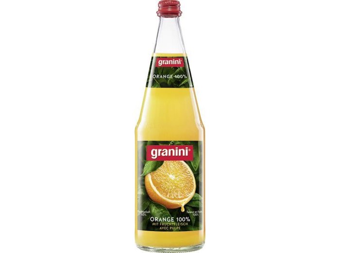 Granini Orangensaft 100% Glas 100 cl HARx6