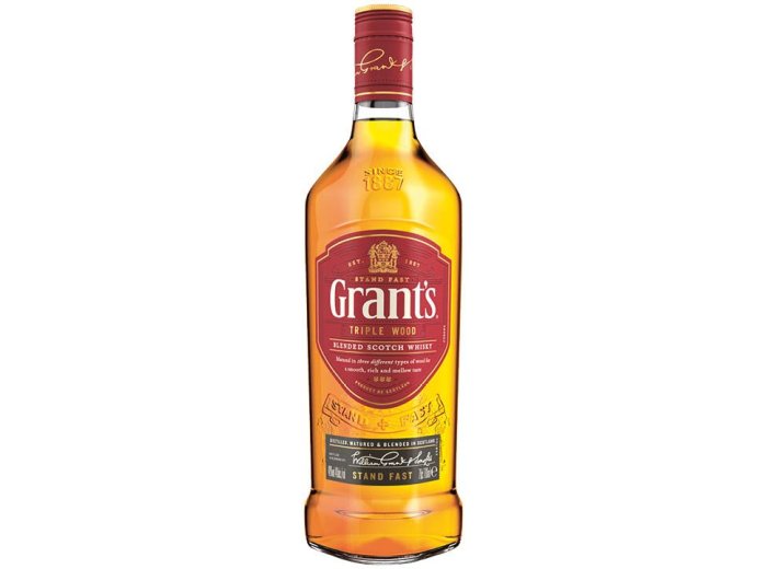 Grant's Triple Wood Blended Scotch Whisky 70 cl CARx6