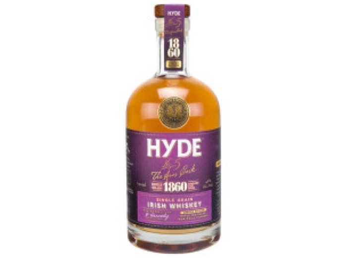 Hyde No.5 1860 Single Grain – Burgundy Finish 70 cl CARx6