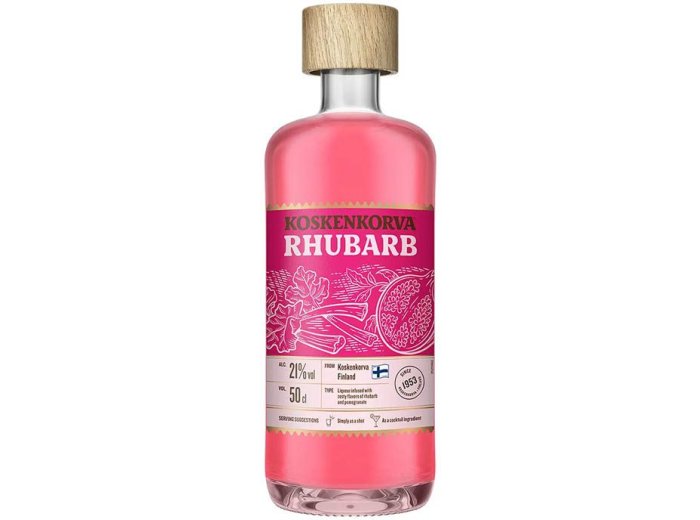 Koskenkorva Rhubarb Liqueur 50 cl CARx12