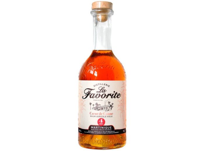 La Favorite Coeur de Canne Vieux 4 ans 70 cl CARx6