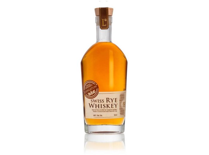 Langatun Swiss Rye Whisky 50 cl CARx6