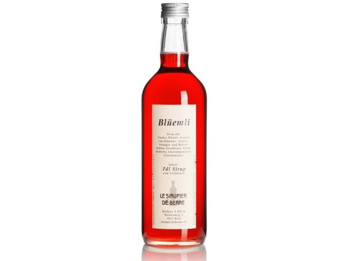 Le Sirupier de Berne Blüemli Glas 35 cl HARx15