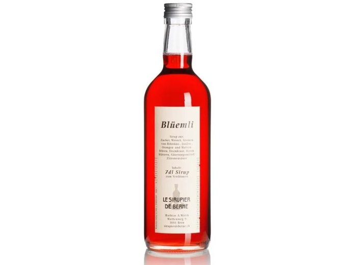 Le Sirupier de Berne Blüemli Glas 70 cl HARx15